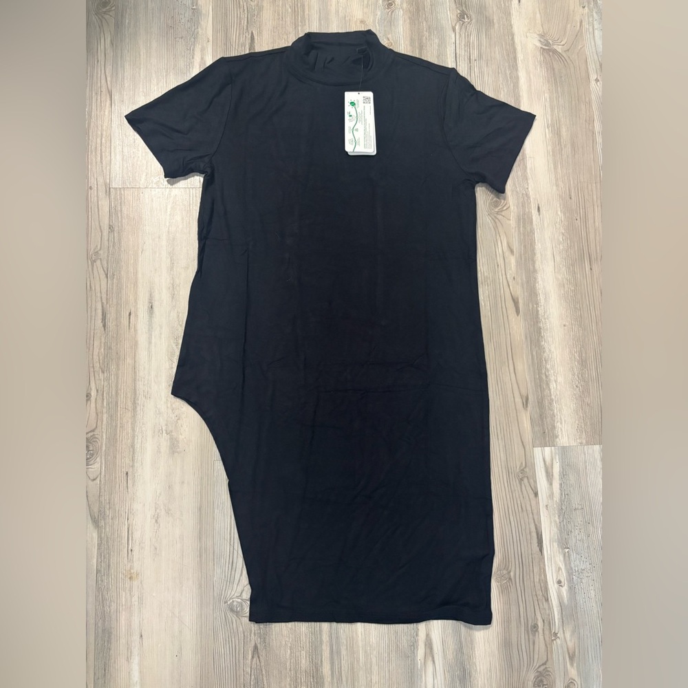 G by Giuliana Black Asymmetrical Dress